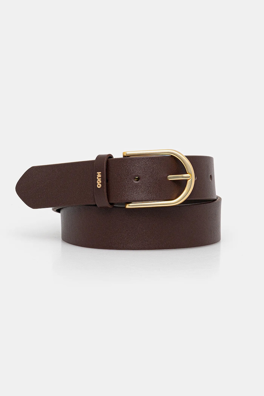 Kožený pásek HUGO Zoey Belt 3,5cm