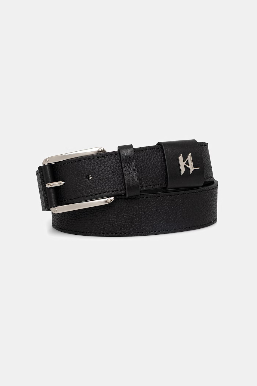 Kožený pásek Karl Lagerfeld