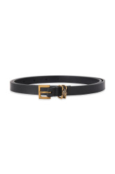 Kožený pásek Kurt Geiger London Shoreditch dámský, černá barva, 5412300109