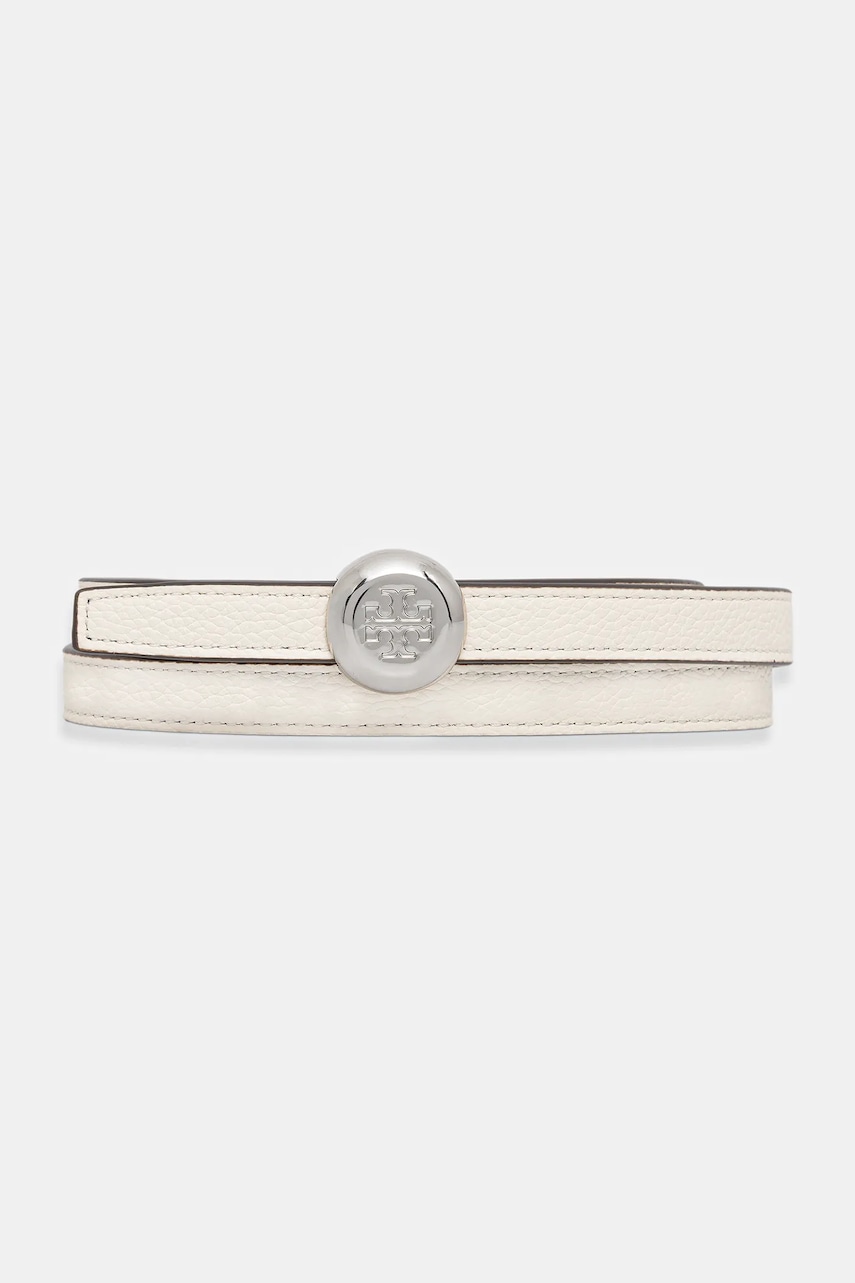 Kožený pásek Tory Burch Romy Reversible