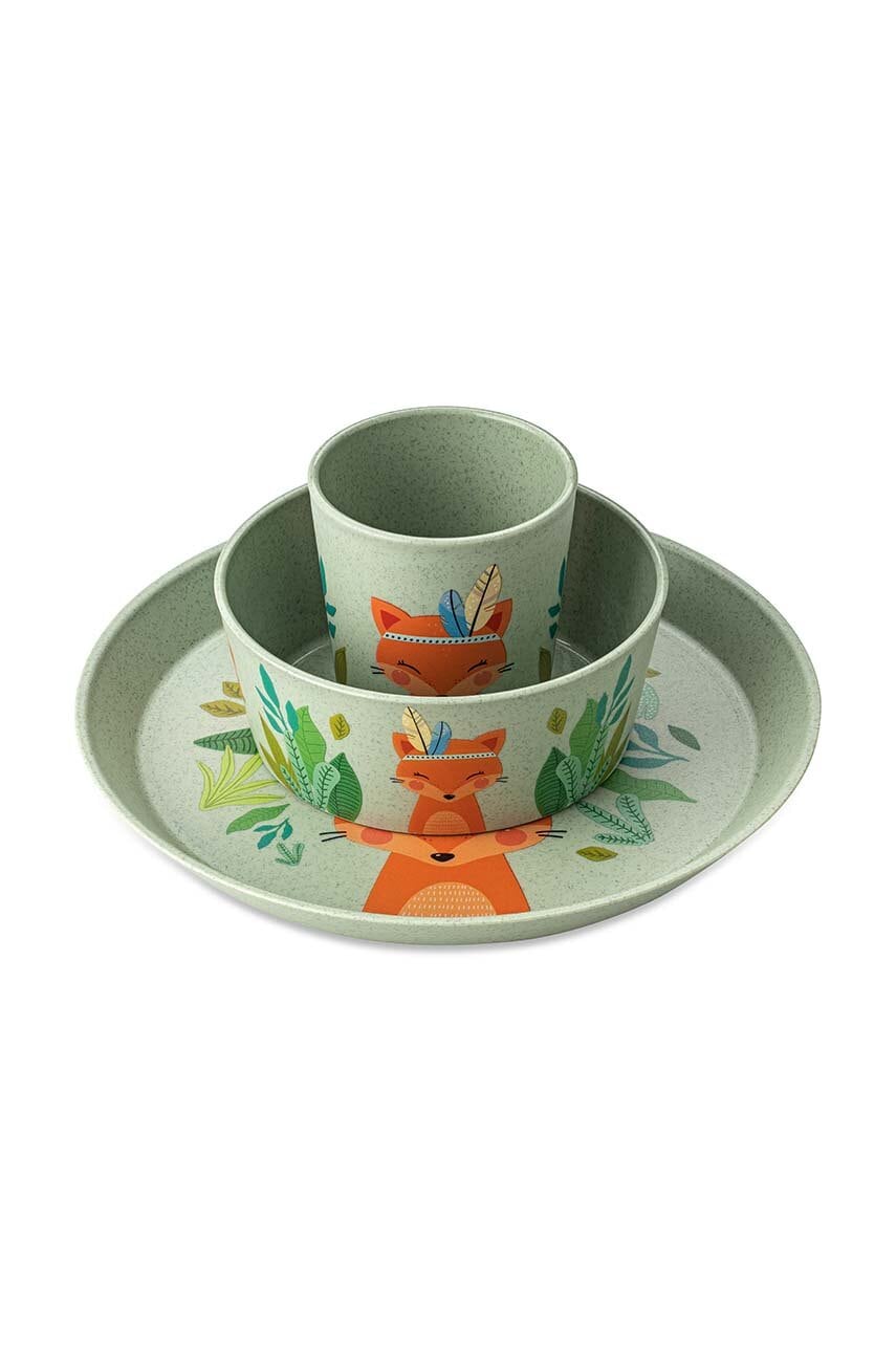 Koziol  Sada pro dítě: talíř, miska, hrnek  3-pack