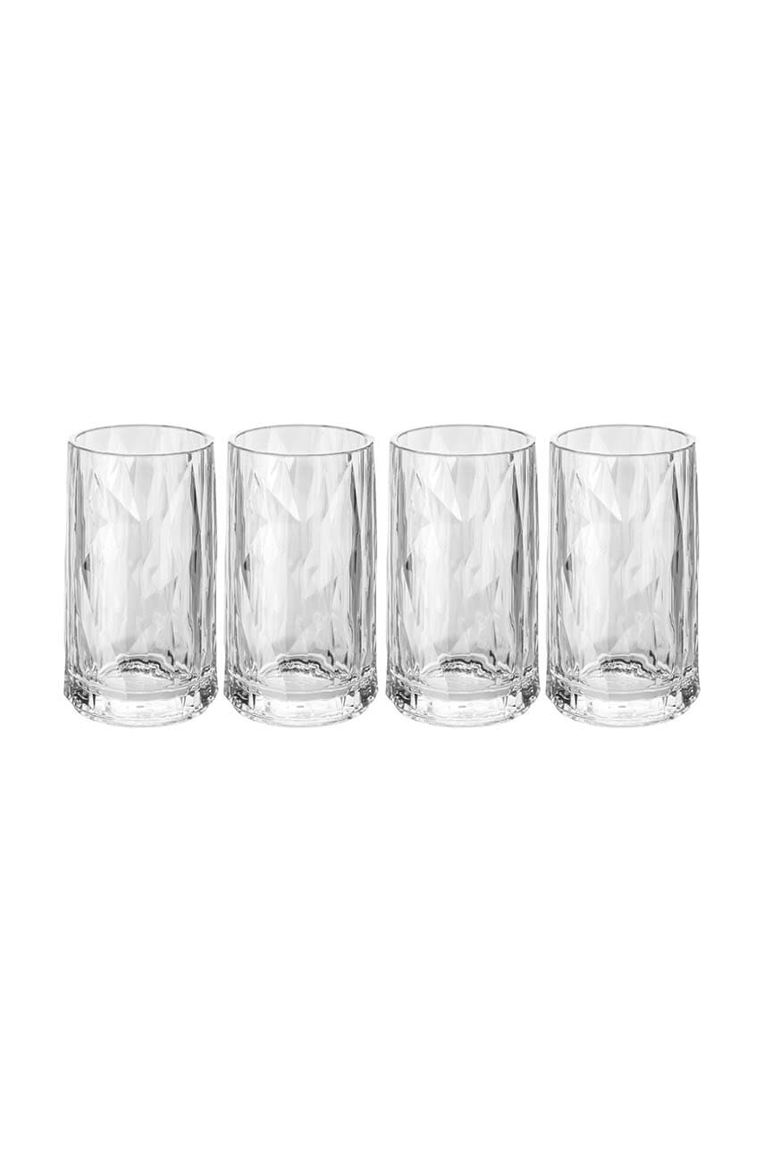 Koziol  Sada sklenic na víno  Club No. 7 Superglas 20 / 40 ml 4-pack