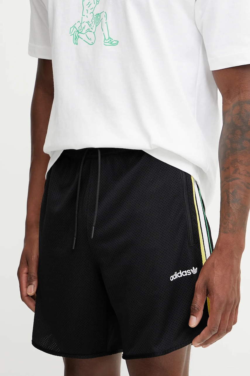 Kraťasy adidas Originals Sprinter Shorts pánské, černá barva, JC8386