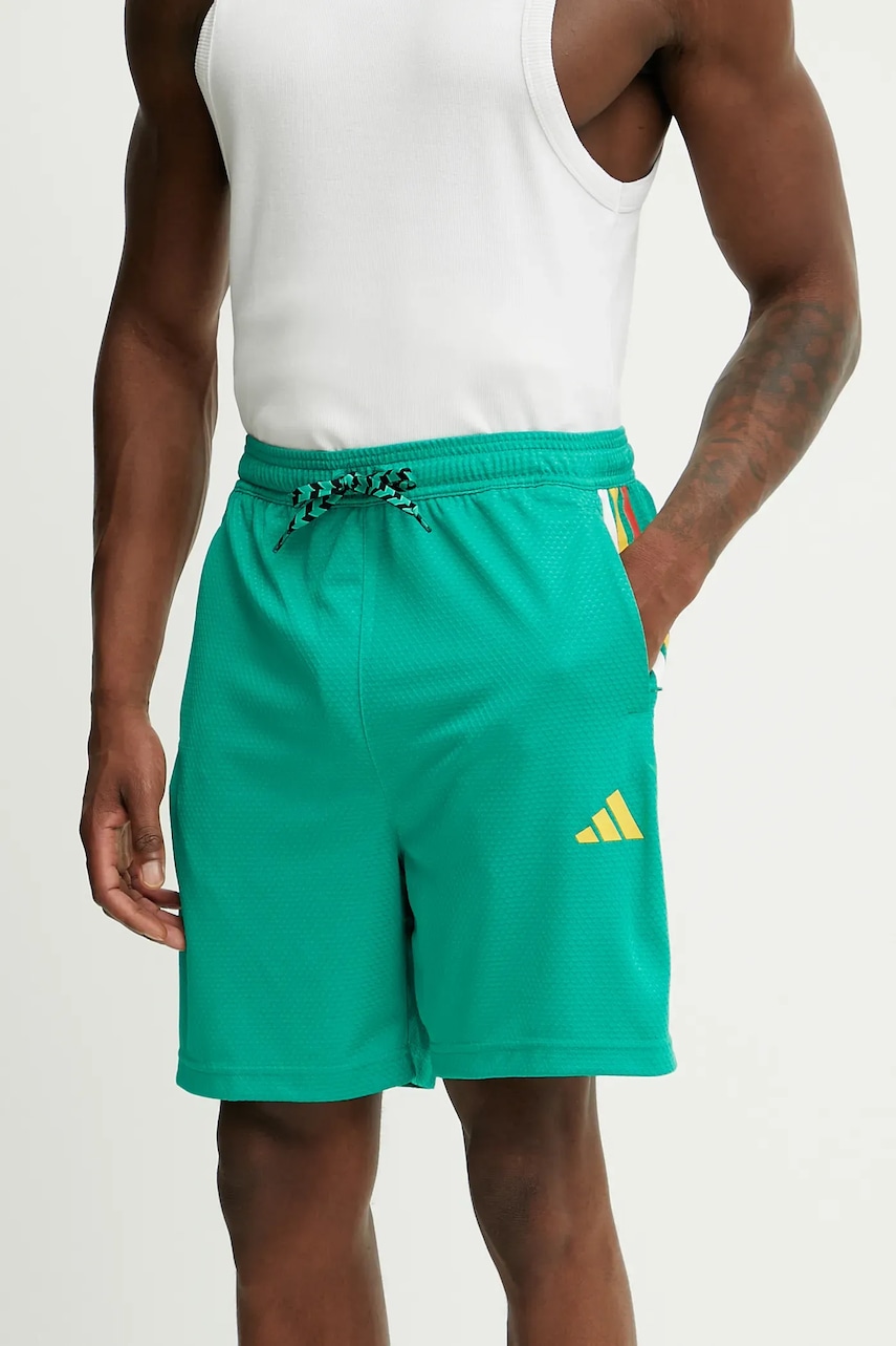 Kraťasy adidas Tiro pánské, zelená barva, JC8055