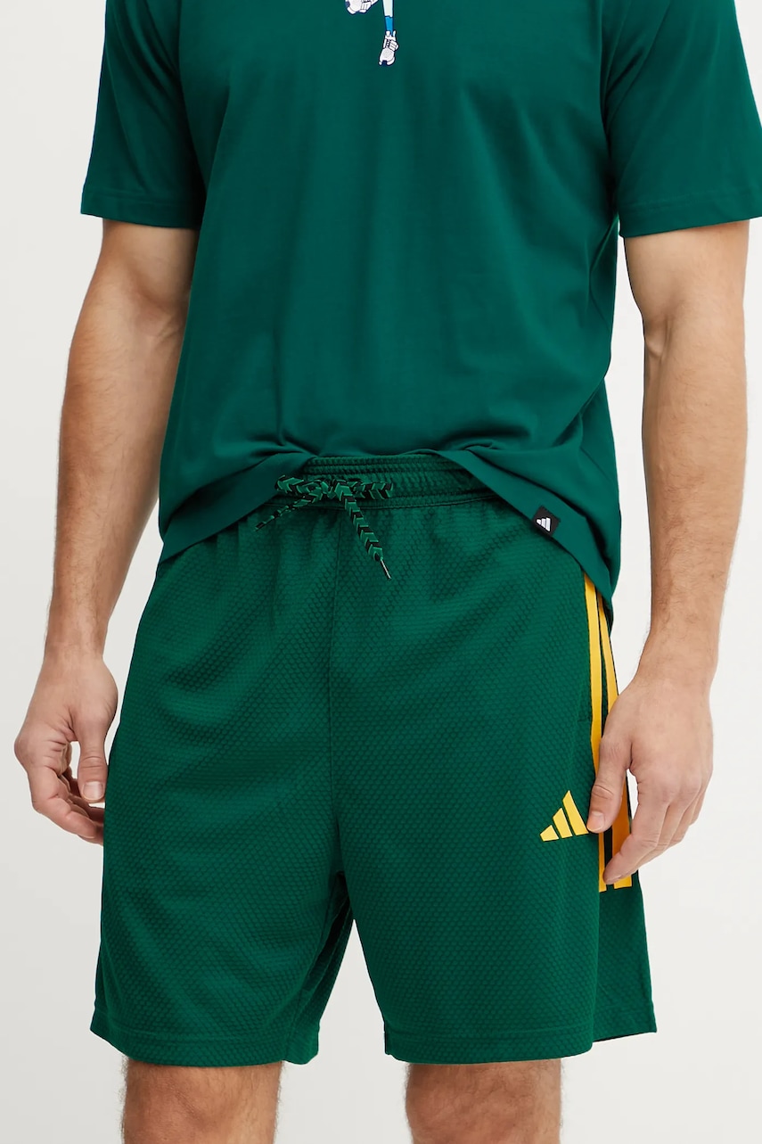 Kraťasy adidas Tiro pánské, zelená barva, JC8063