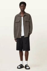 Kraťasy AllSaints TALBOT pánské, černá barva, M008TC