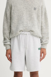 Kraťasy American Vintage pánské, šedá barva, MBAP09A