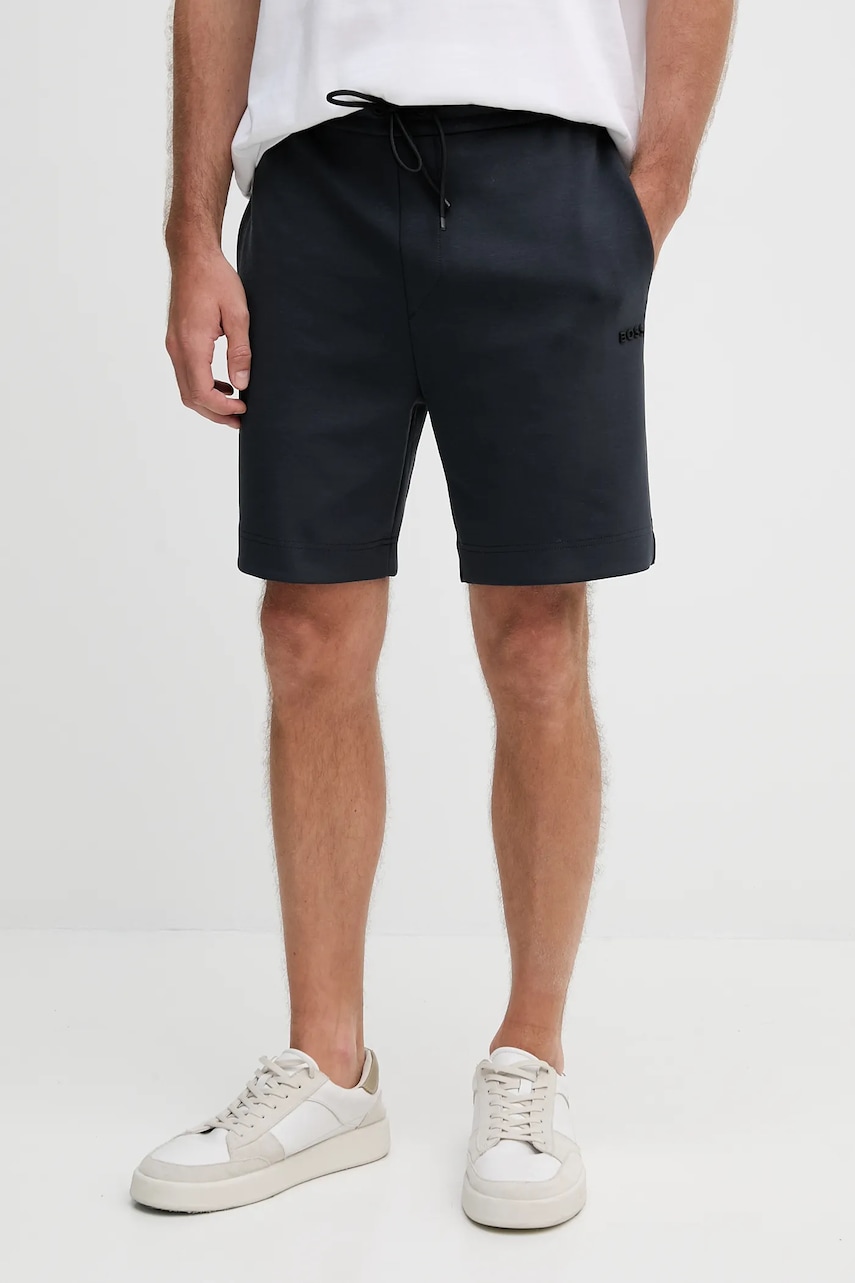 Kraťasy BOSS Green Shorts Zone pánské, tmavomodrá barva, 50543091