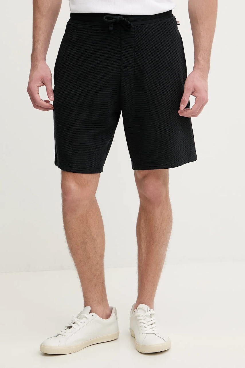 Kraťasy BOSS Rib Shorts