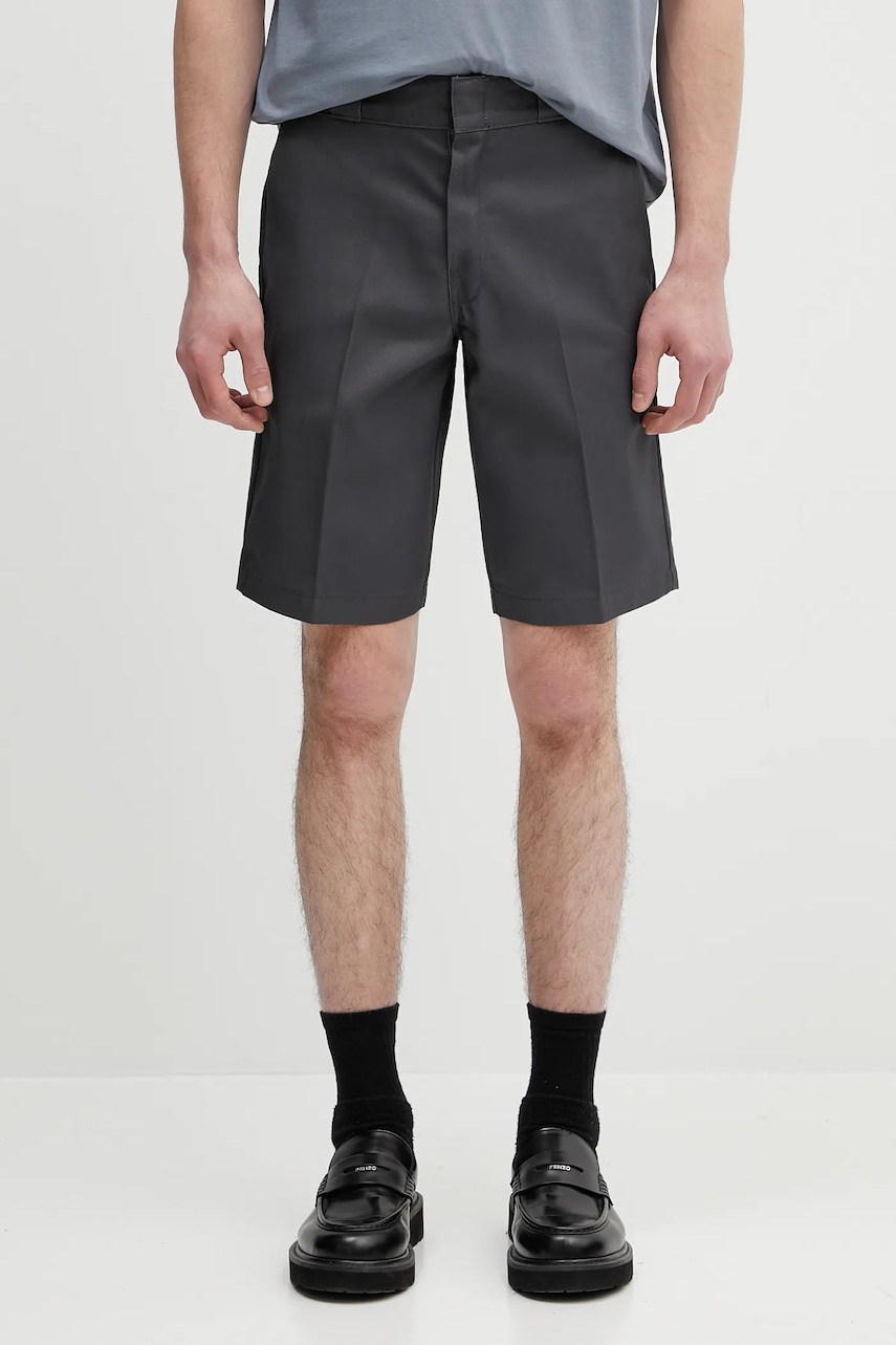 Kraťasy Dickies 874 Short Charcoal pánské, šedá barva, DK0A86190CH1