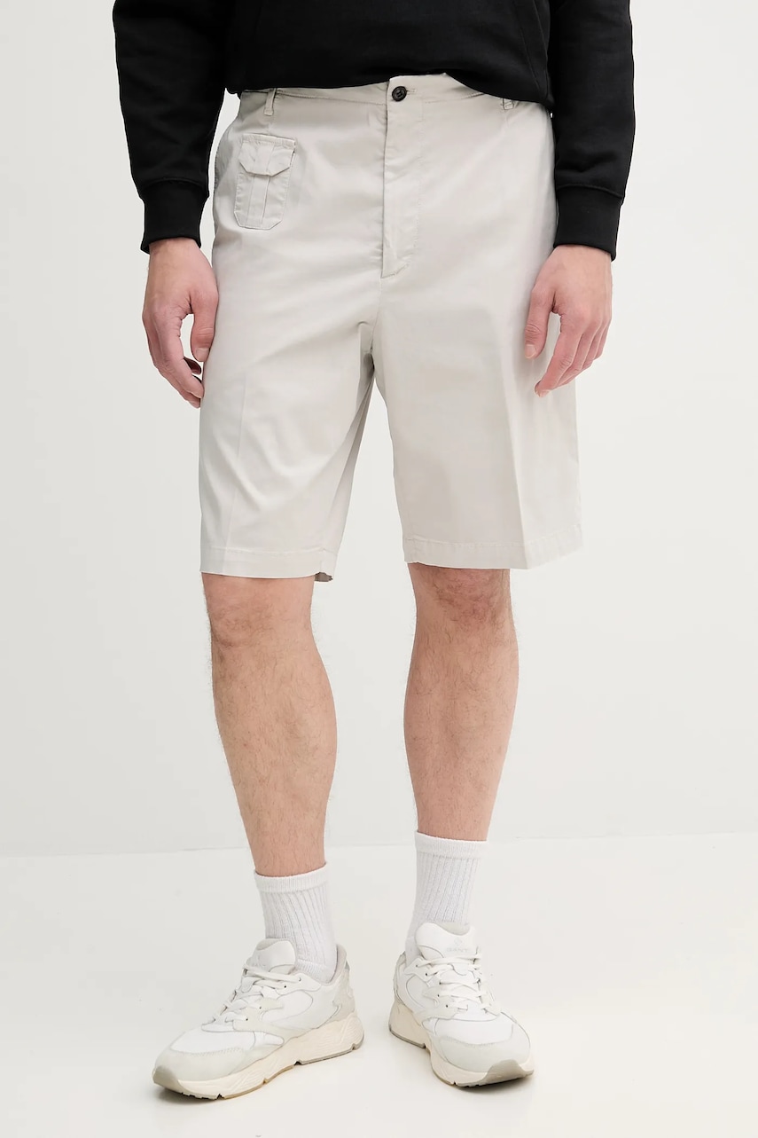 Kraťasy Liu Jo pánské, šedá barva, QA5199 T8588