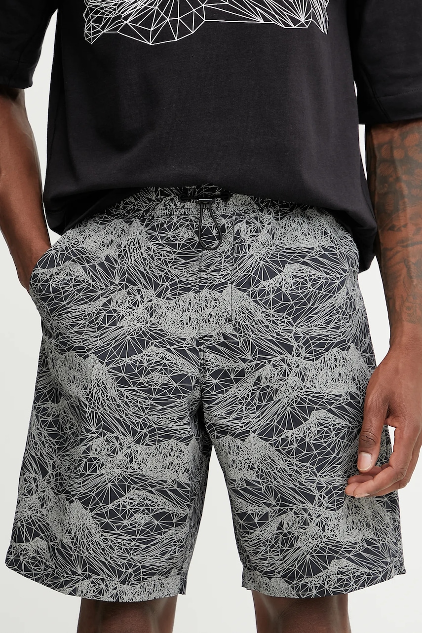 Kraťasy Oakley pánské, šedá barva, FOA406856