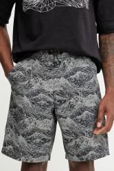 Kraťasy Oakley pánské, šedá barva, FOA406856