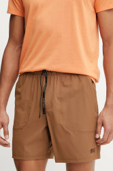 Kraťasy Picture Lenu pánské, hnědá barva, MSH0111