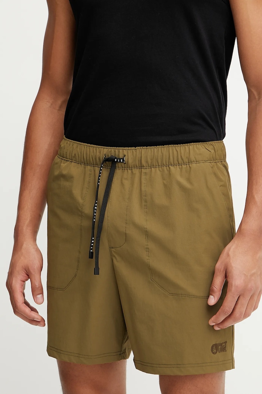 Kraťasy Picture Lenu pánské, zelená barva, MSH0111