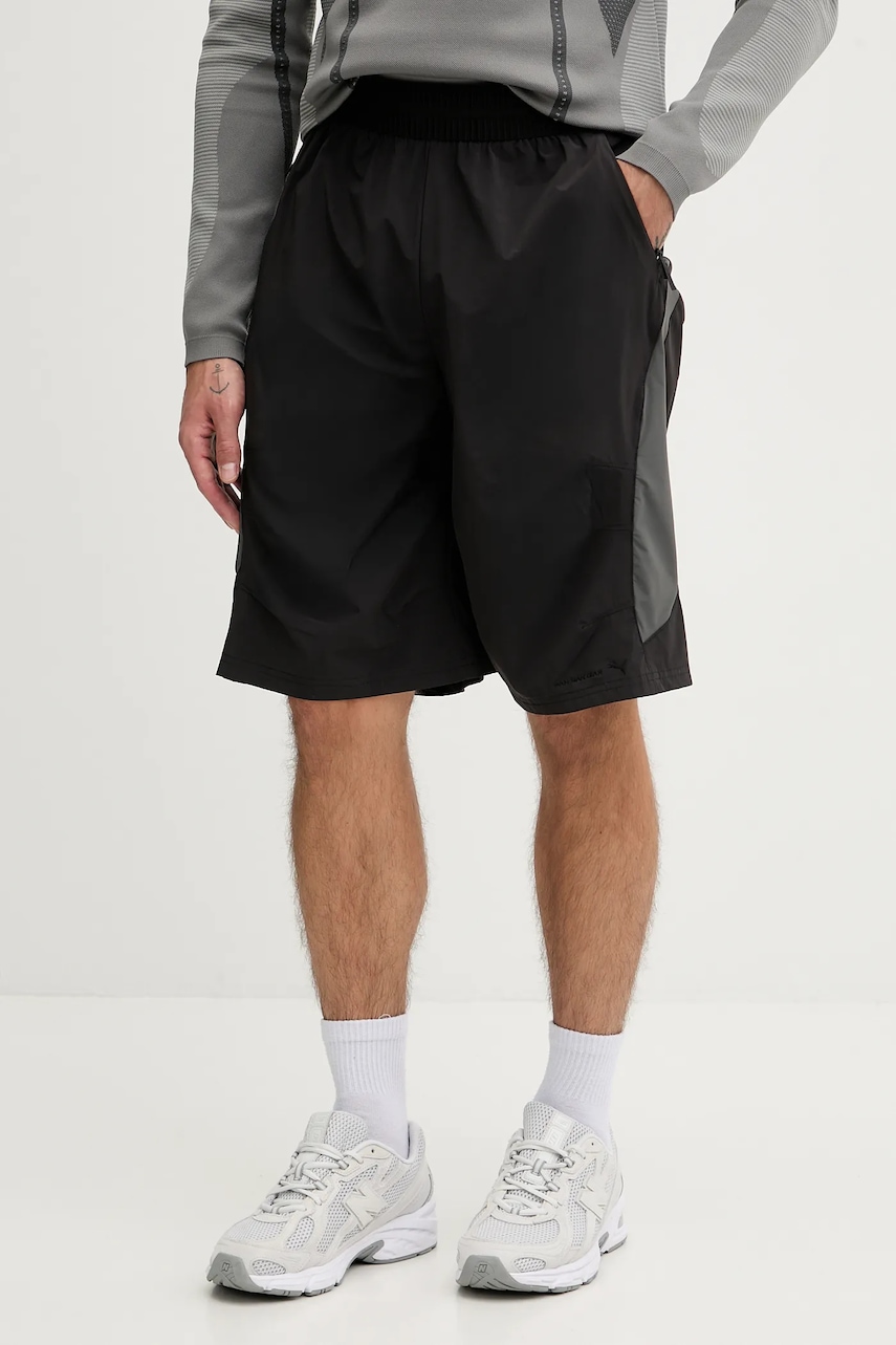 Kraťasy Puma x SAN SAN GEAR pánské, černá barva, 632552