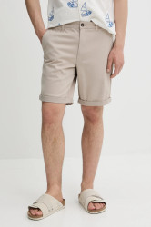 Kraťasy Solid pánské, béžová barva, 21200395