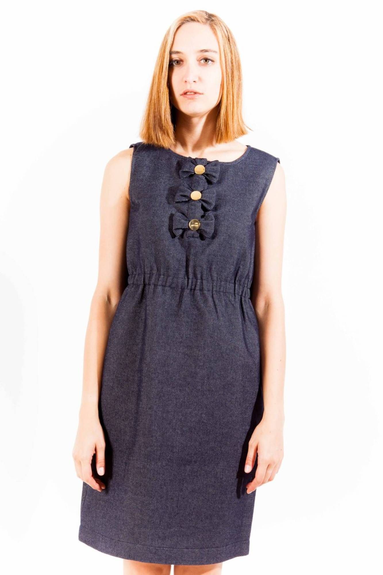 Krátké šaty LOVE MOSCHINO modré