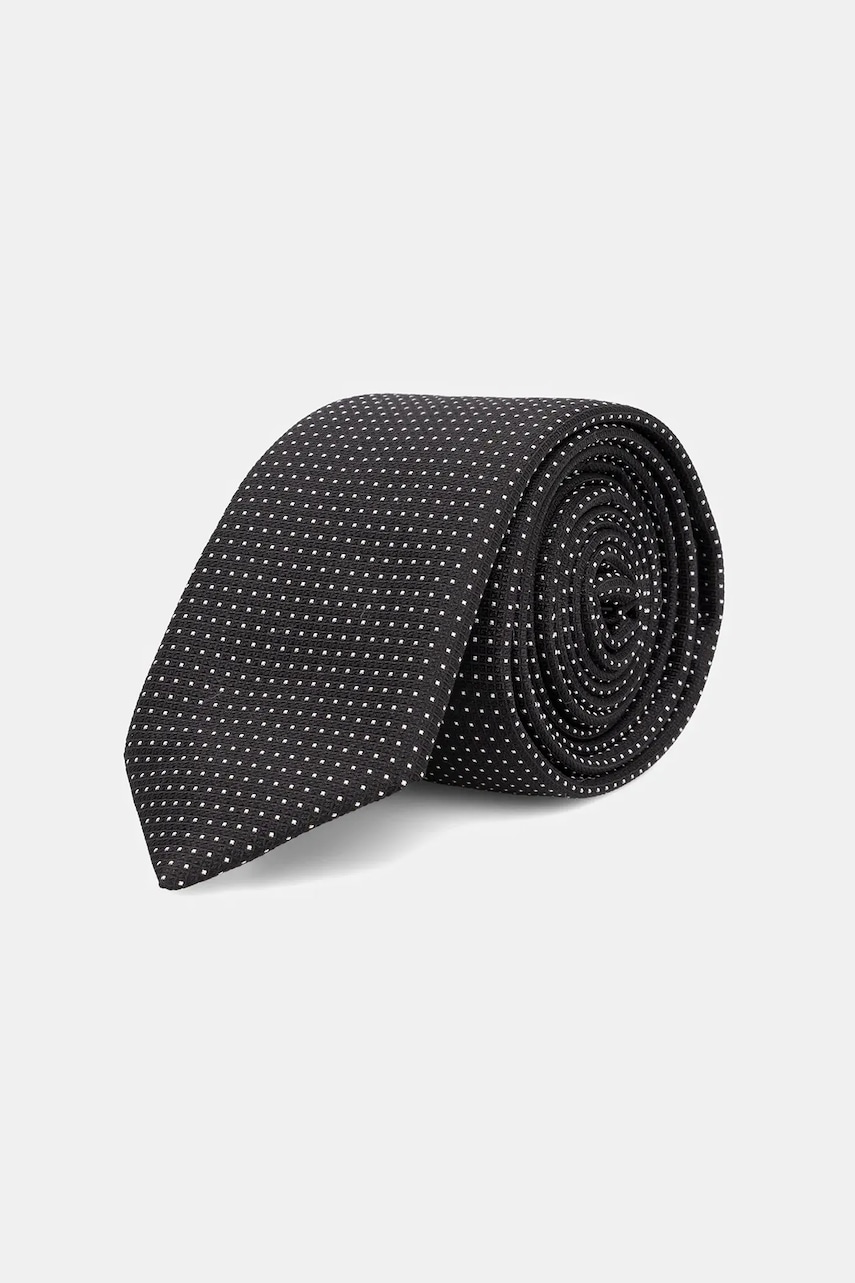 Kravata s hedvábím HUGO Tie 6 cm