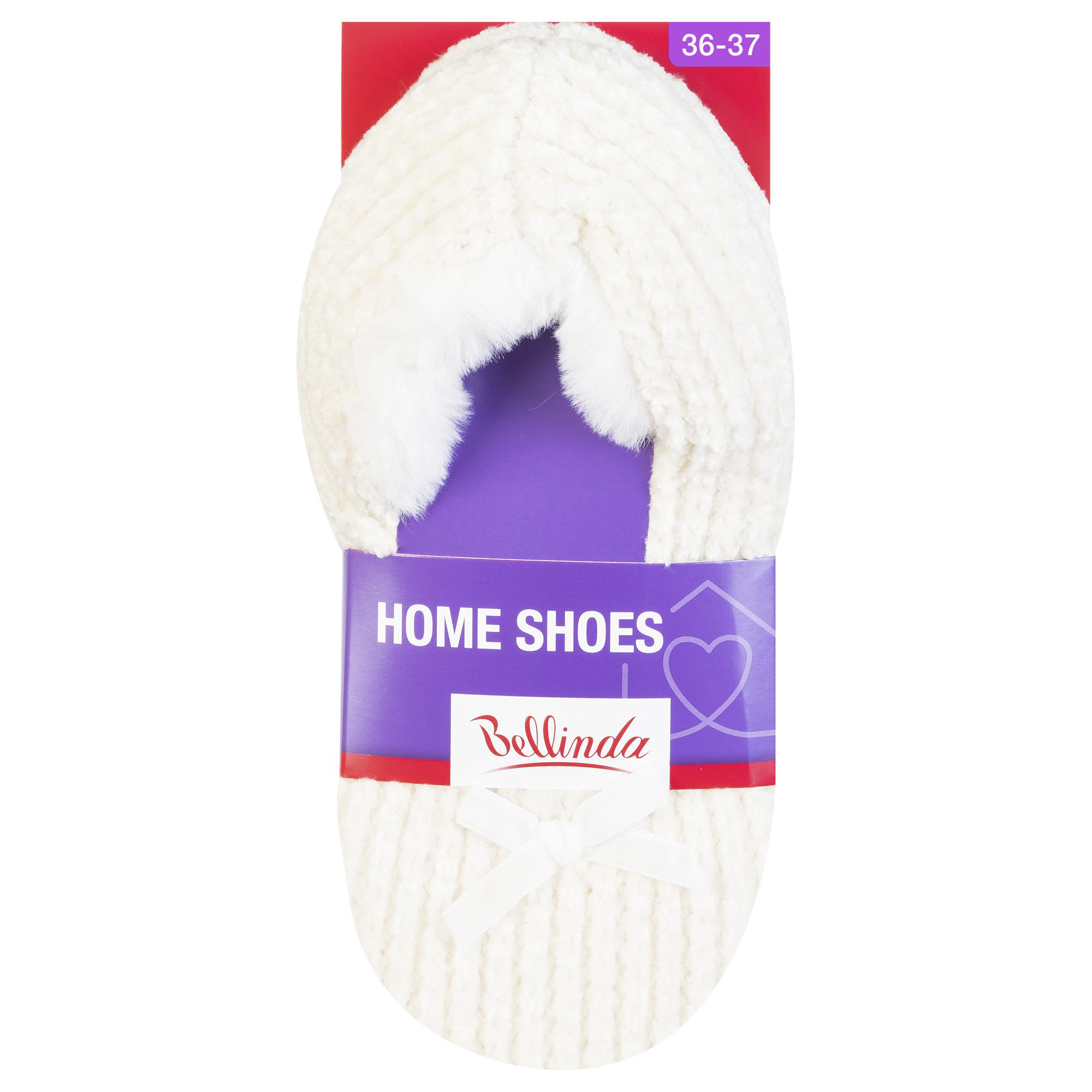 Krémové dámské domácí bačkory BELLINDA Home Shoes