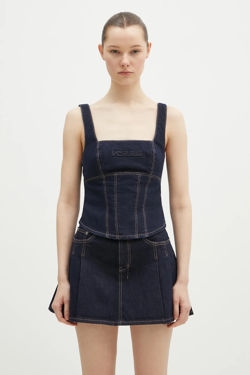 KSUBI  Džínová blůza  Hera Bustier Zenith Pop