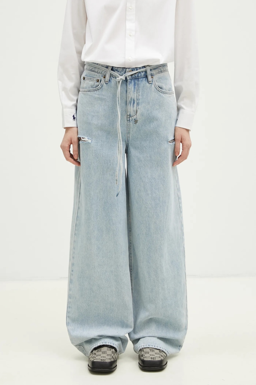 KSUBI  Džíny  Baggy Jean Rollin Kut Out
