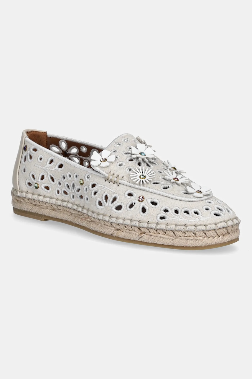 Kurt Geiger London  Semišové espadrilky  Flower Espadrille Loafer