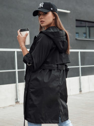 Kurtka parka damska MODERNS czarna Dstreet