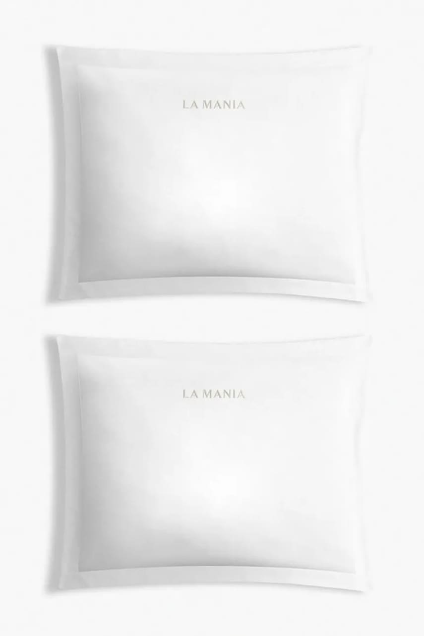 La Mania  Bavlněný povlak na polštář  Puro 50 x 60 cm 2-pack