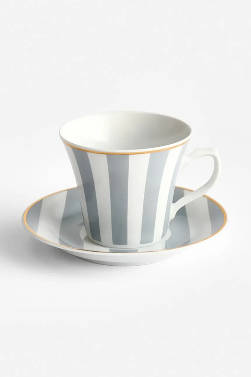 La Mania  šálek s podšálkem z porcelánu 200 ml