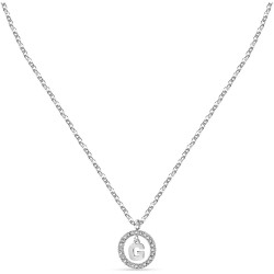 La Petite Story Originální ocelový náhrdelník G Family LPS10ASF15