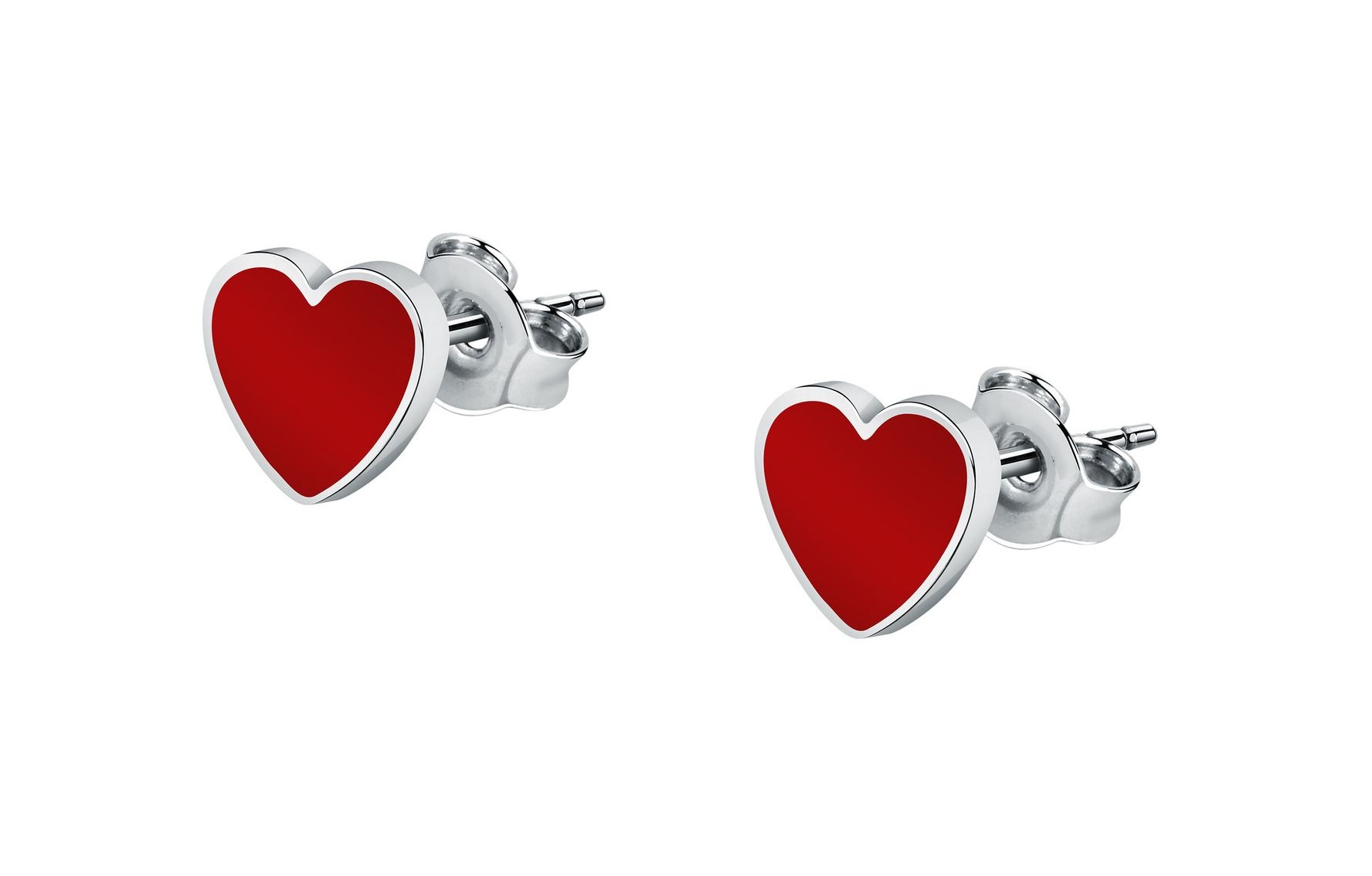 La Petite Story Půvabné srdíčkové náušnice LPS01AYQ114