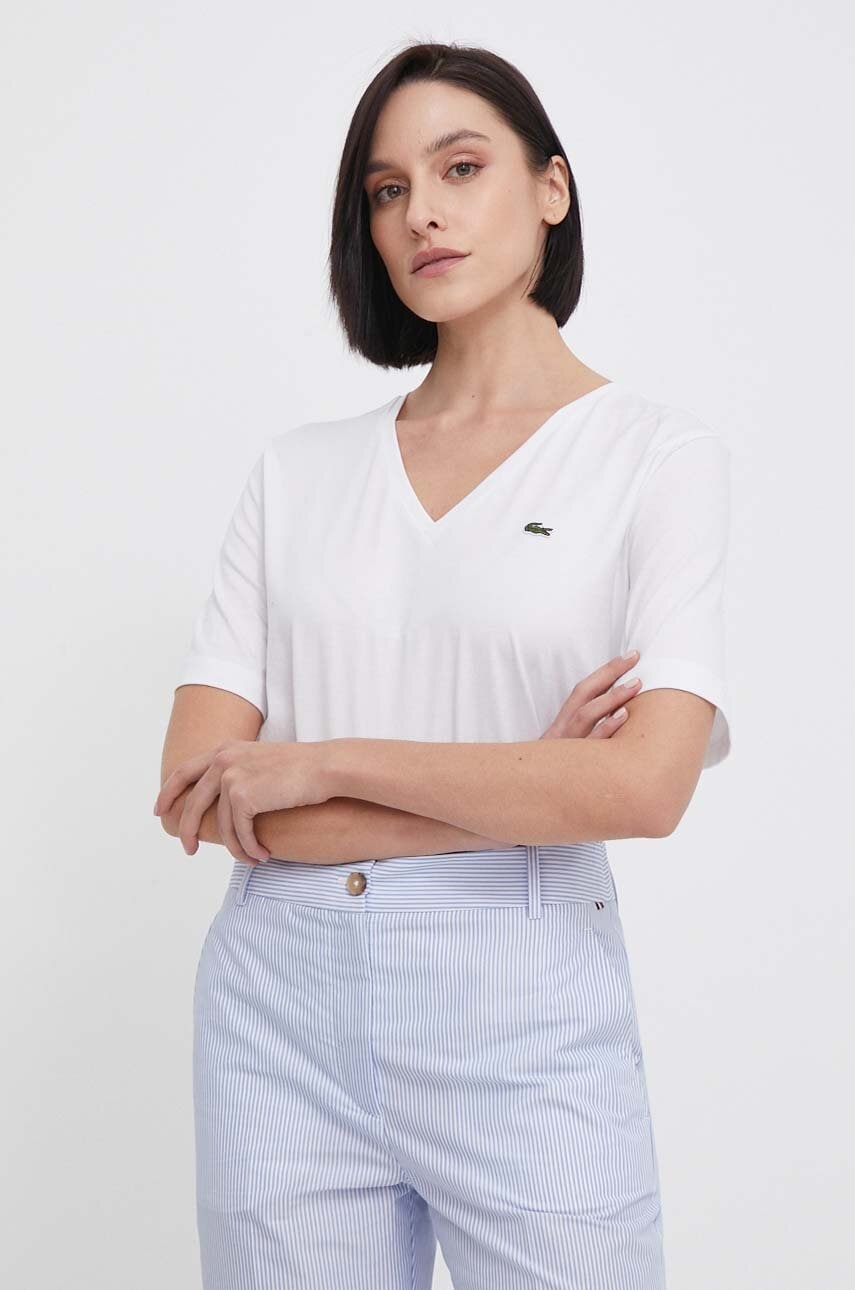 Lacoste  basic tričko dámské bavlněné