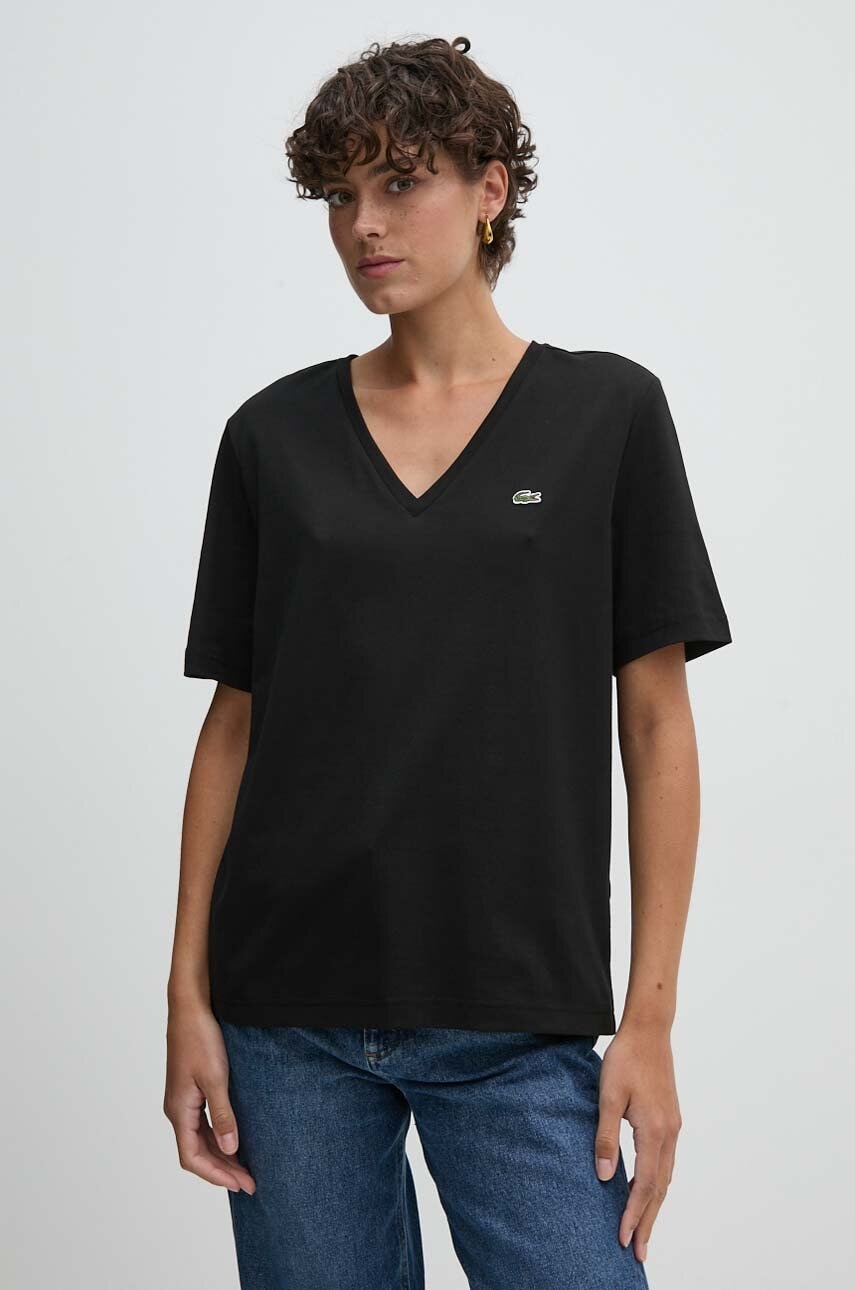Lacoste  basic tričko dámské bavlněné