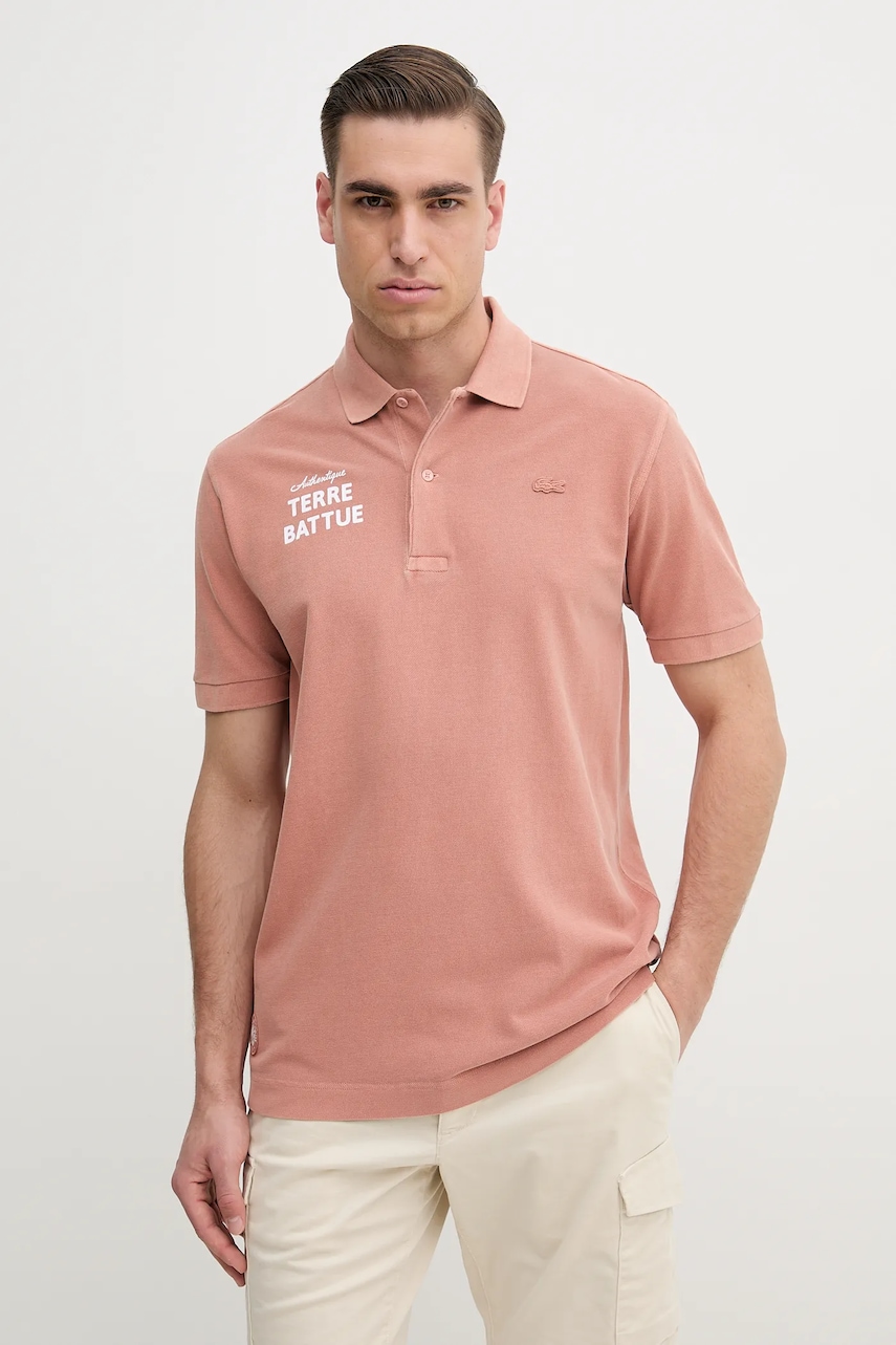 Lacoste  Bavlněné polo tričko