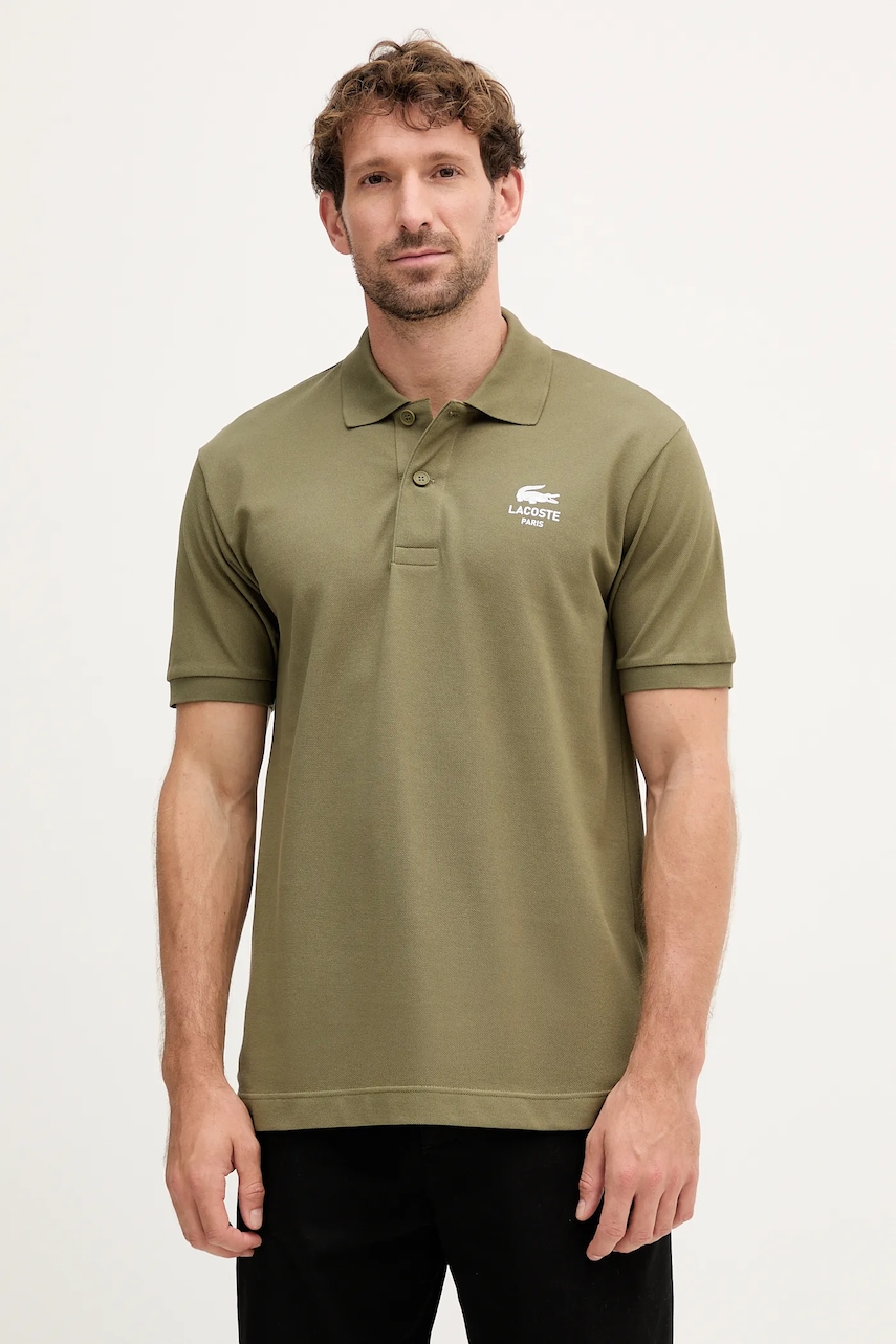Lacoste  Bavlněné polo tričko