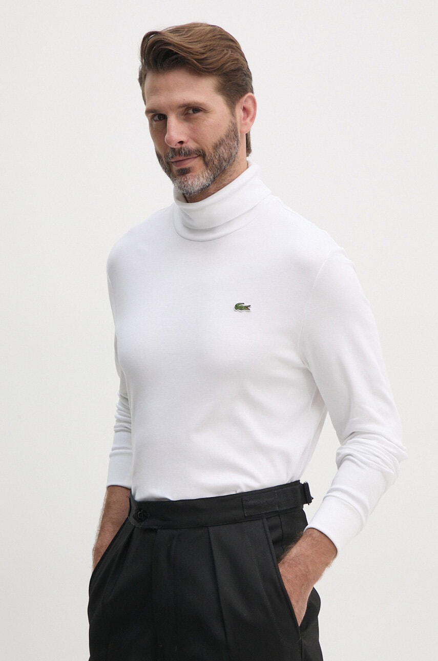 Lacoste  Bavlněné tričko s dlouhým rukávem