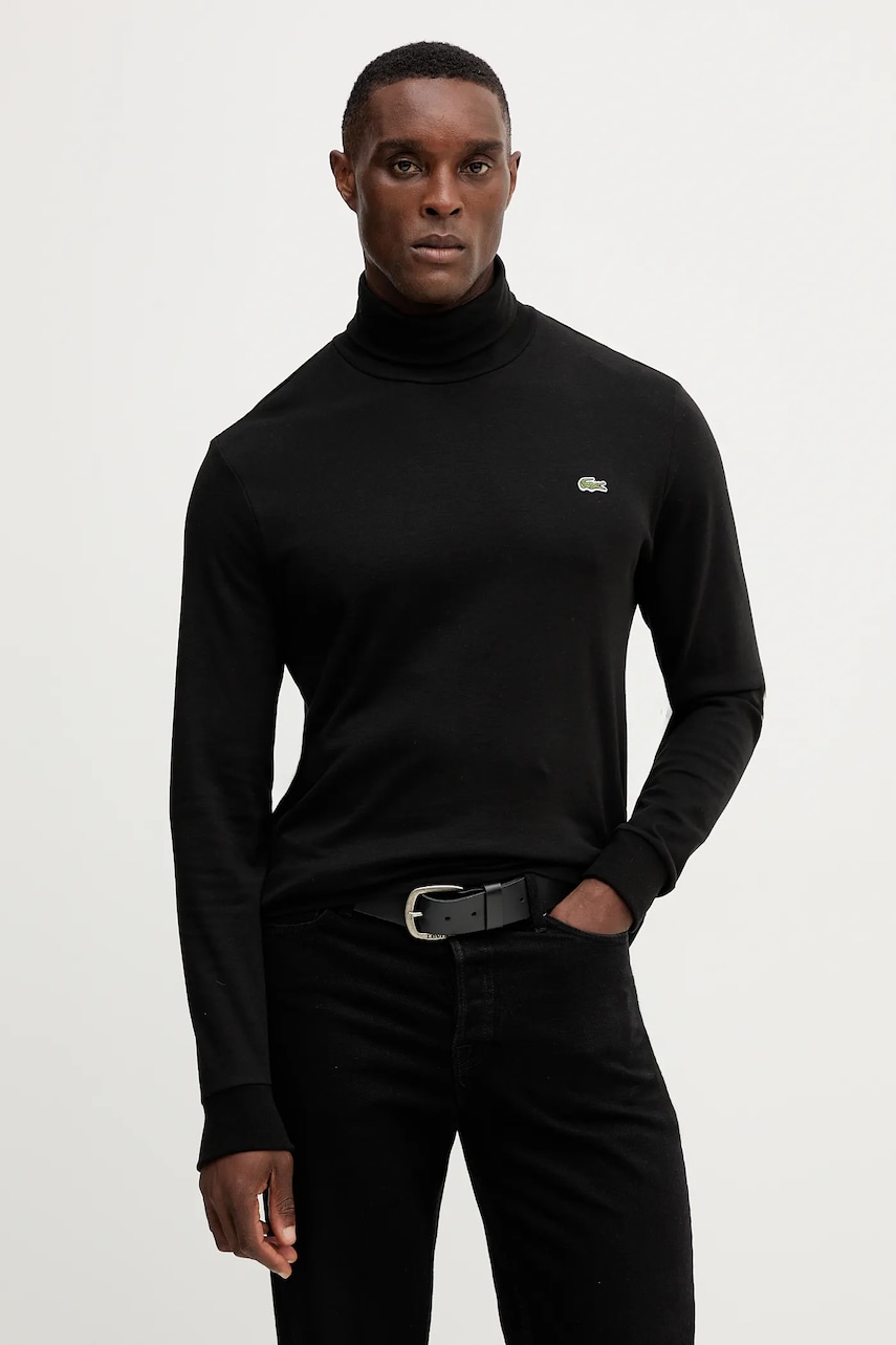 Lacoste  Bavlněné tričko s dlouhým rukávem
