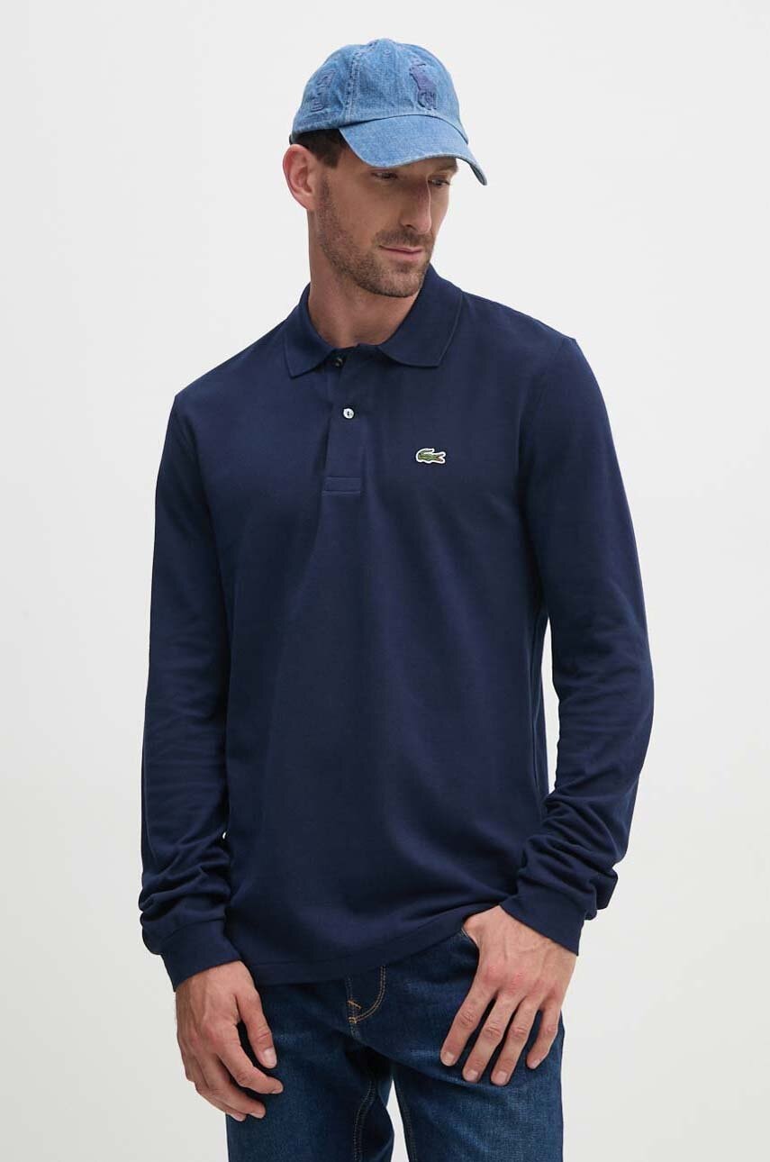 Lacoste  Bavlněné tričko s dlouhým rukávem