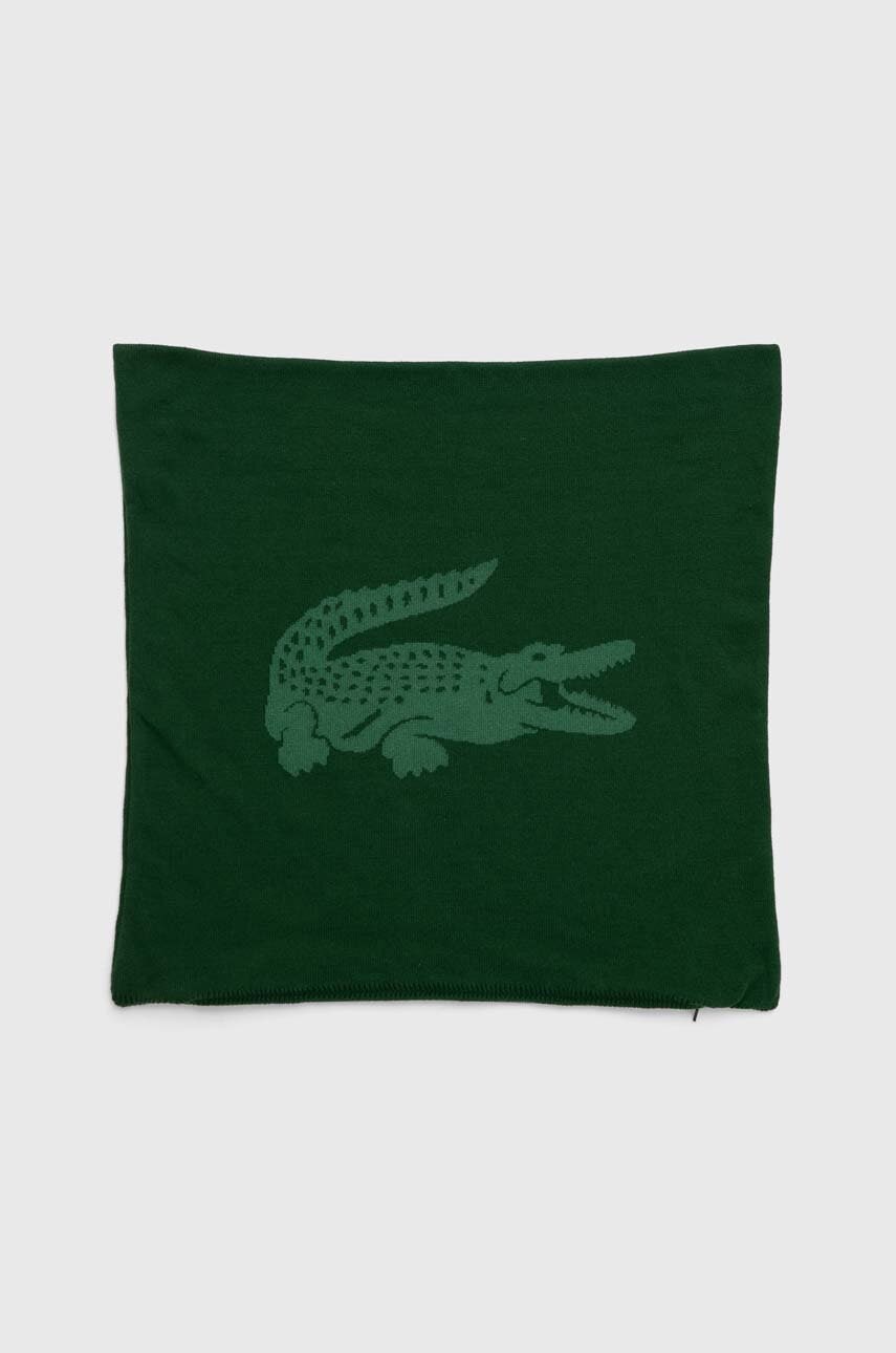 Lacoste  Bavlněný povlak na polštář  L Reflet Vert 45 x 45 cm