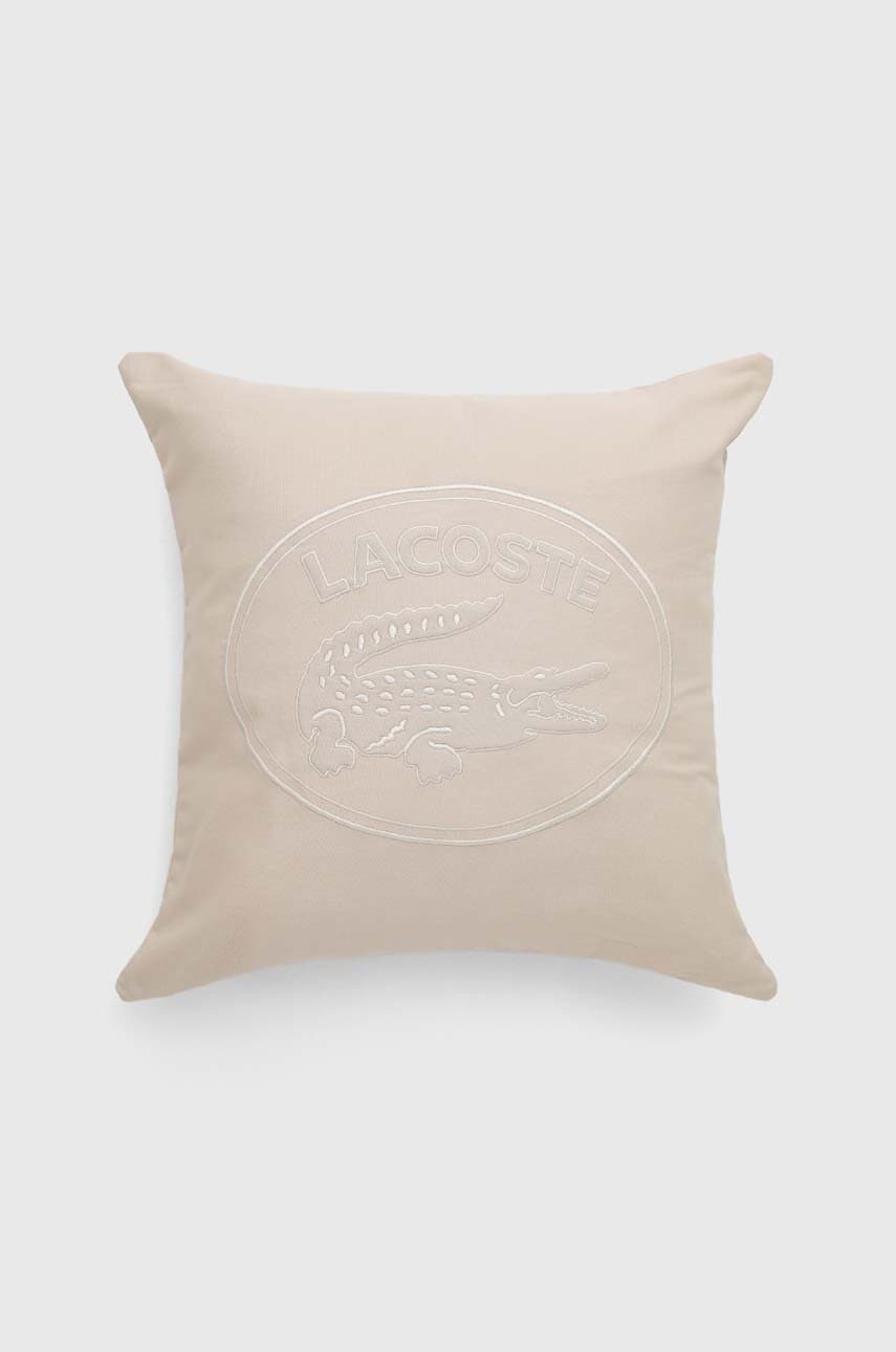 Lacoste  Dekorativní povlak na polštář  L  Beige 45 x 45 cm