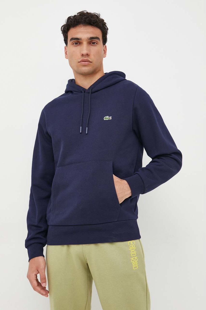 Lacoste  mikina s kapucí bavlněná