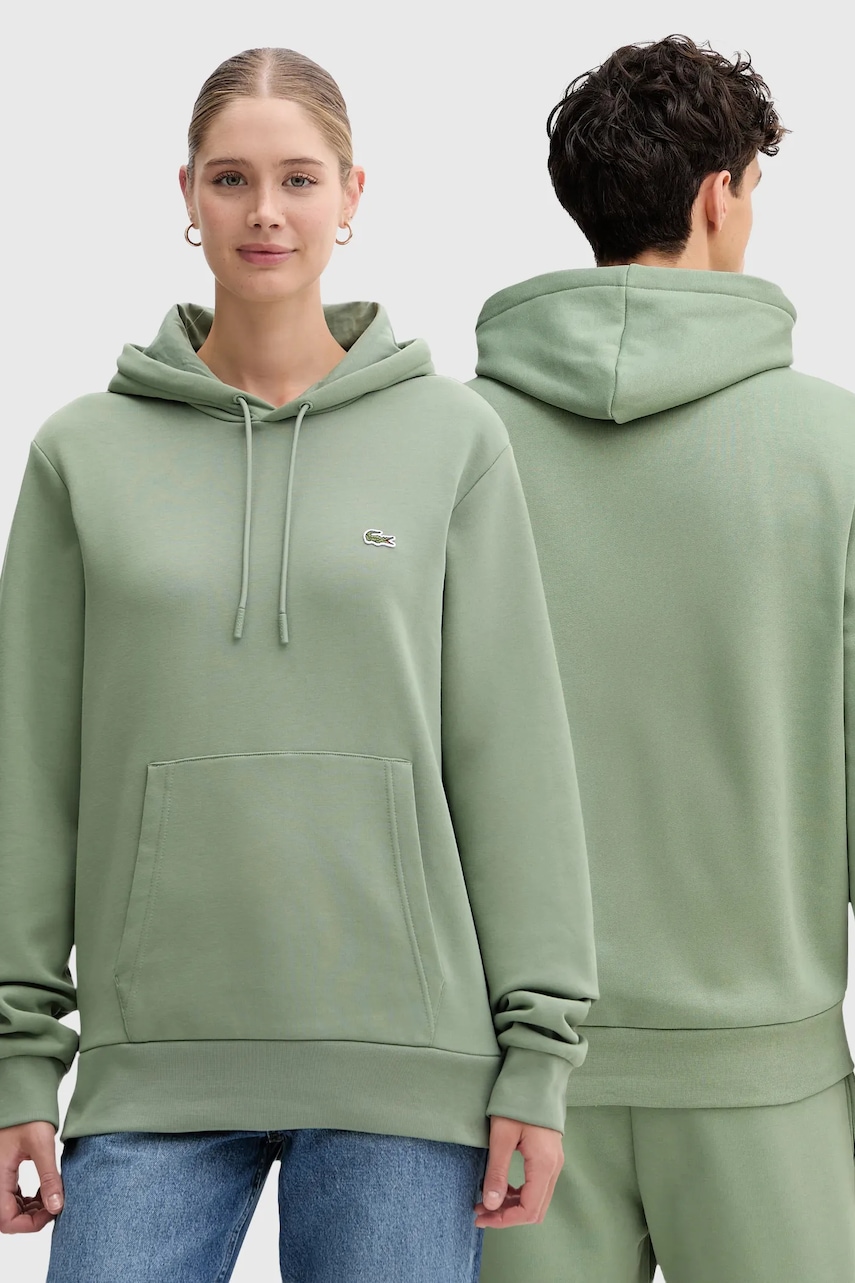 Lacoste  mikina s kapucí bavlněná