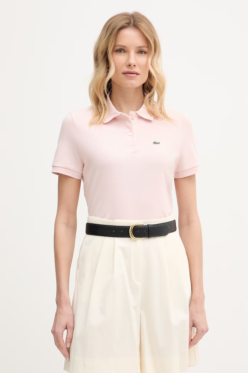 Lacoste  polo dámské bavlněné