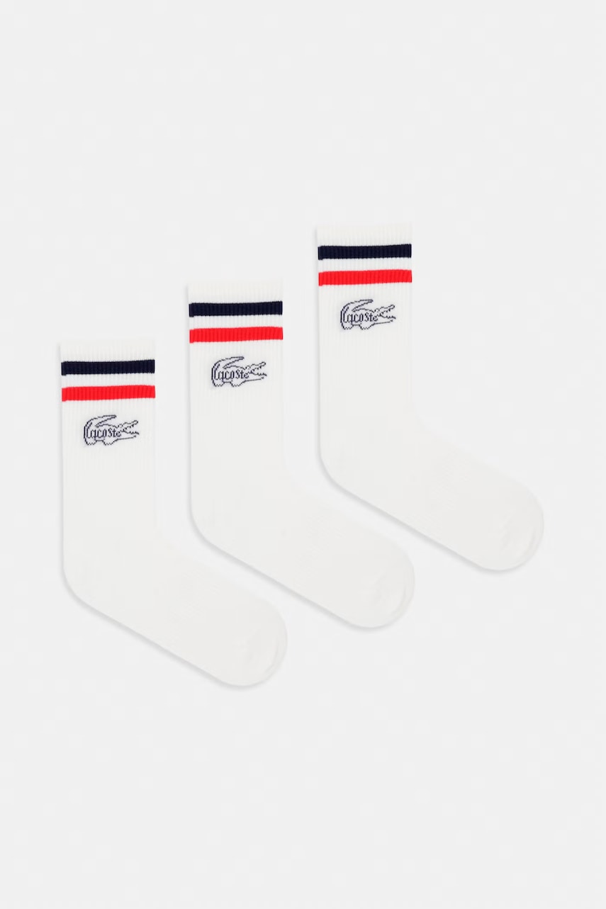 Lacoste  ponožky s bavlnou 3-pack