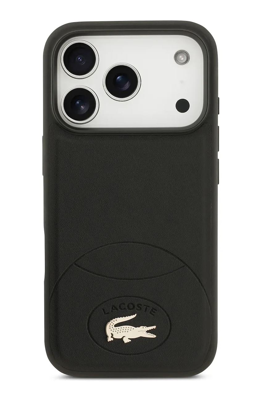 Lacoste  Pouzdro na telefon s vestavěným magnetickým kroužkem  MagSafe iPhone 17 Pro