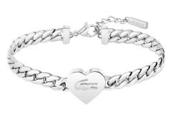 Lacoste Romantický ocelový náramek Love My Croc 2040463