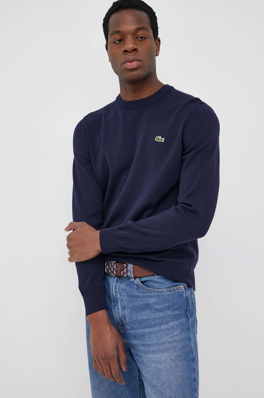 Lacoste  svetr pánský bavlněný
