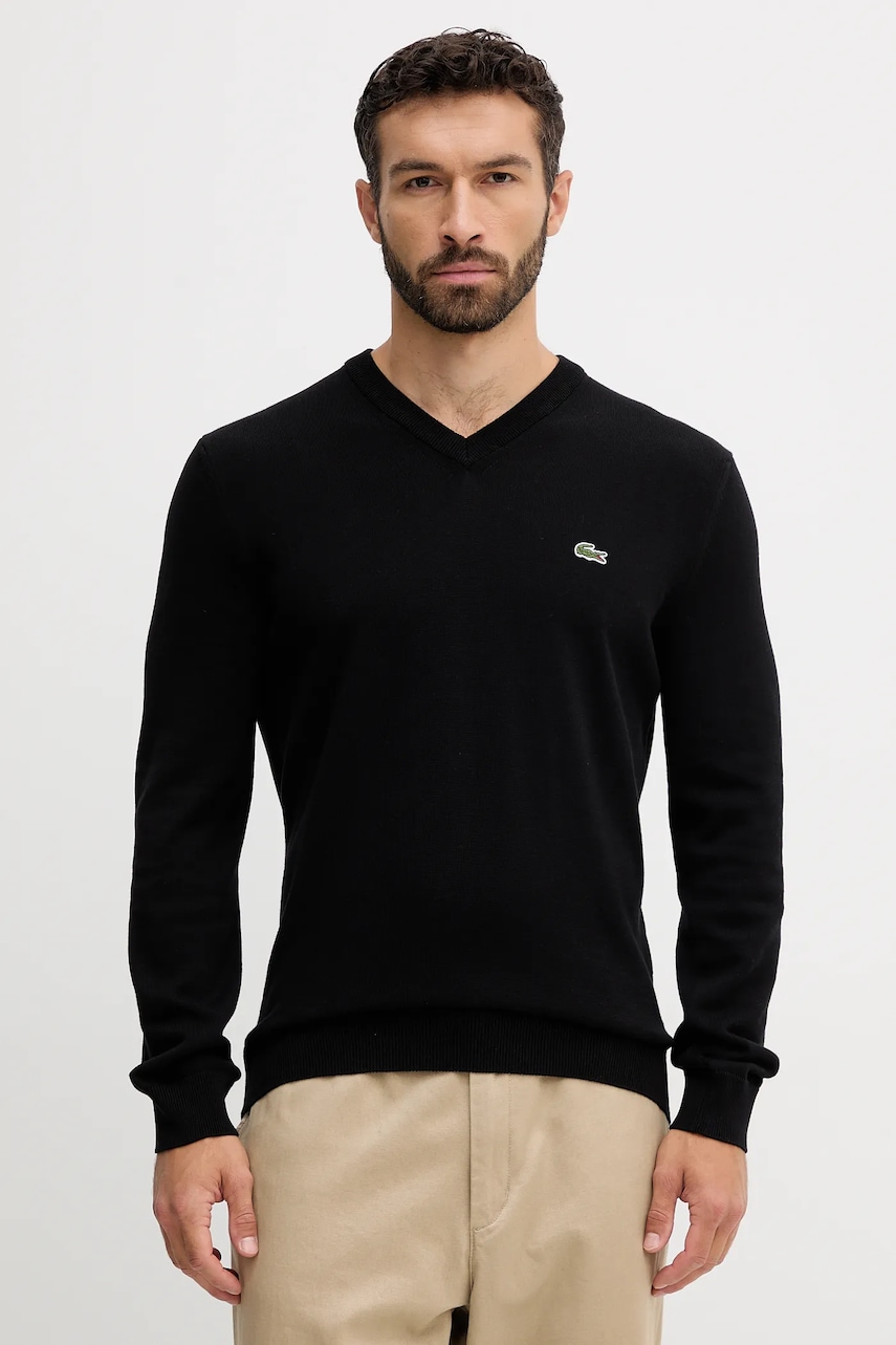 Lacoste  svetr pánský bavlněný