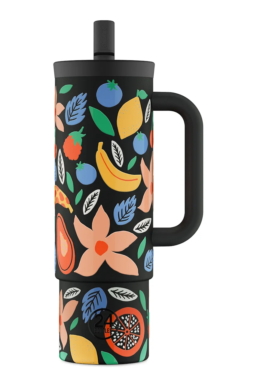 Láhev 24bottles Straw Cup 800 Tropical